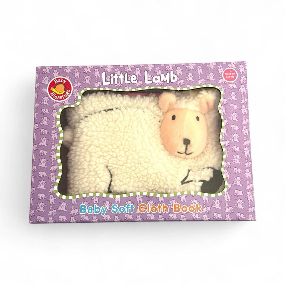 Vintage 2003 "Little Lamb" Fuzzy Touch Animals NEW Gift Baby Children's‎ Book
